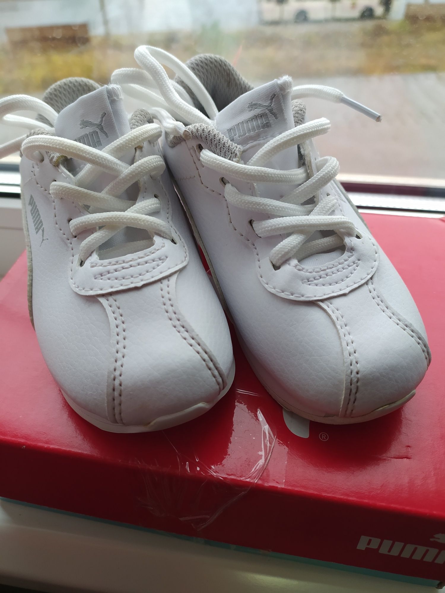 Кросівки puma 24 розмір білі кросовки белые