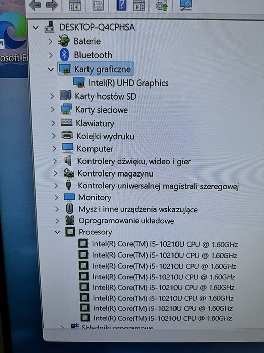 Plyta główna z kadlubkiem do Asus Zenbook UX-533FAC 100% sprawna