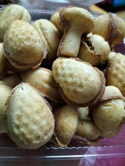 Ciastka Orzeszki grzybki szyszki