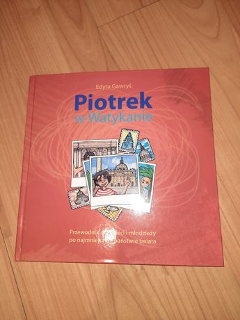 Książka Piotrek w Watykanie