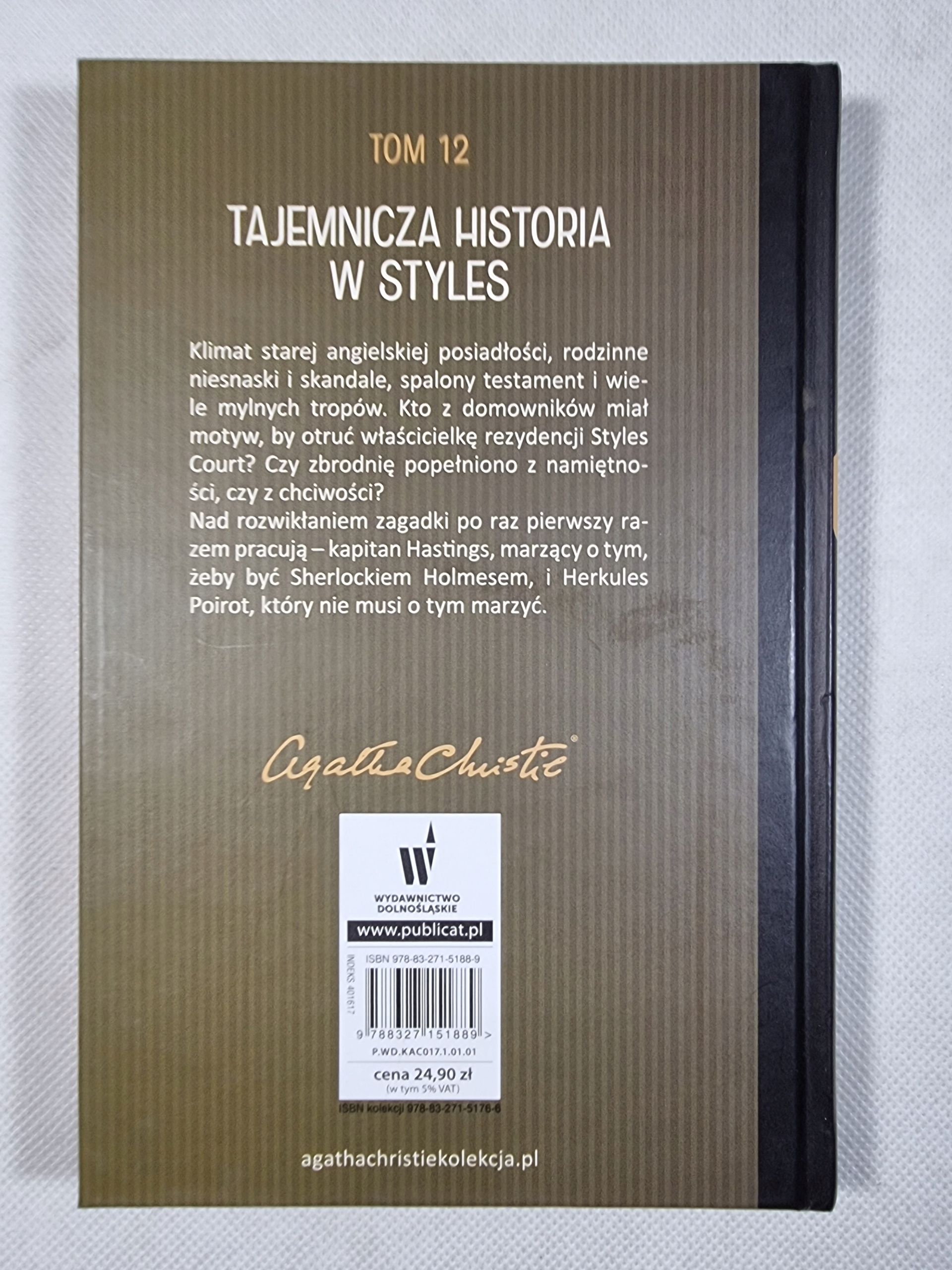 Tajemnicza Historia w Styles / Tom 12 / Agatha Christie