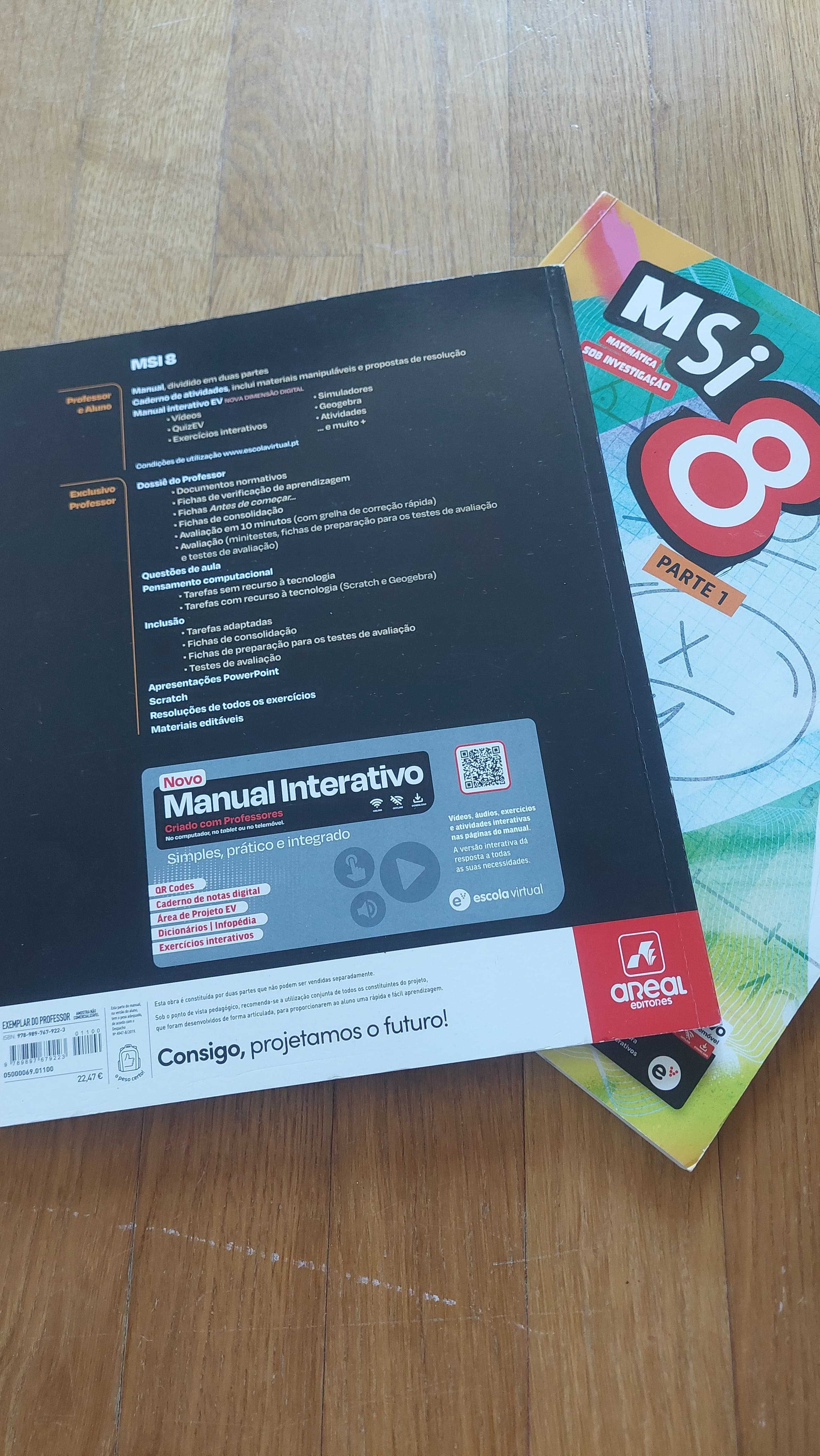Livro Matemática 8⁰ ano