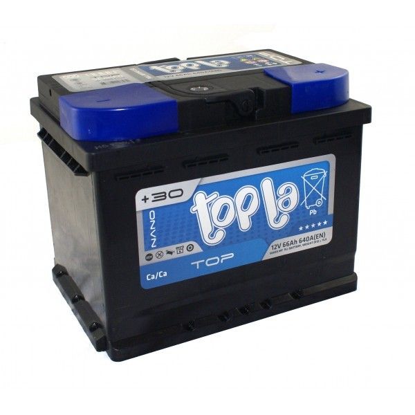 Akumulator TOPLA TOP 12 V 66 Ah 640 A (EN) Tab Magic Topla Energy