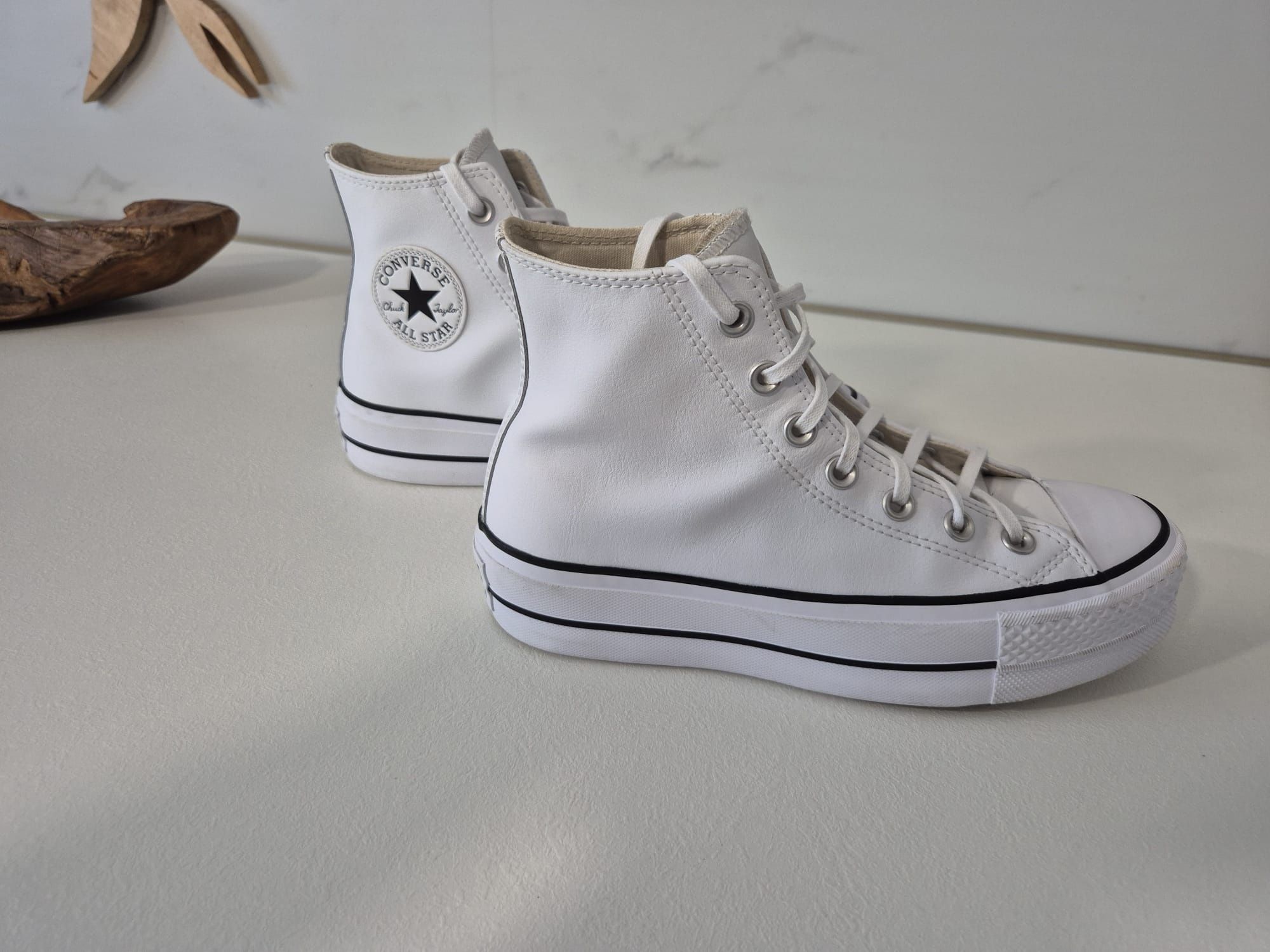 Buty, trampki Converse skórzane