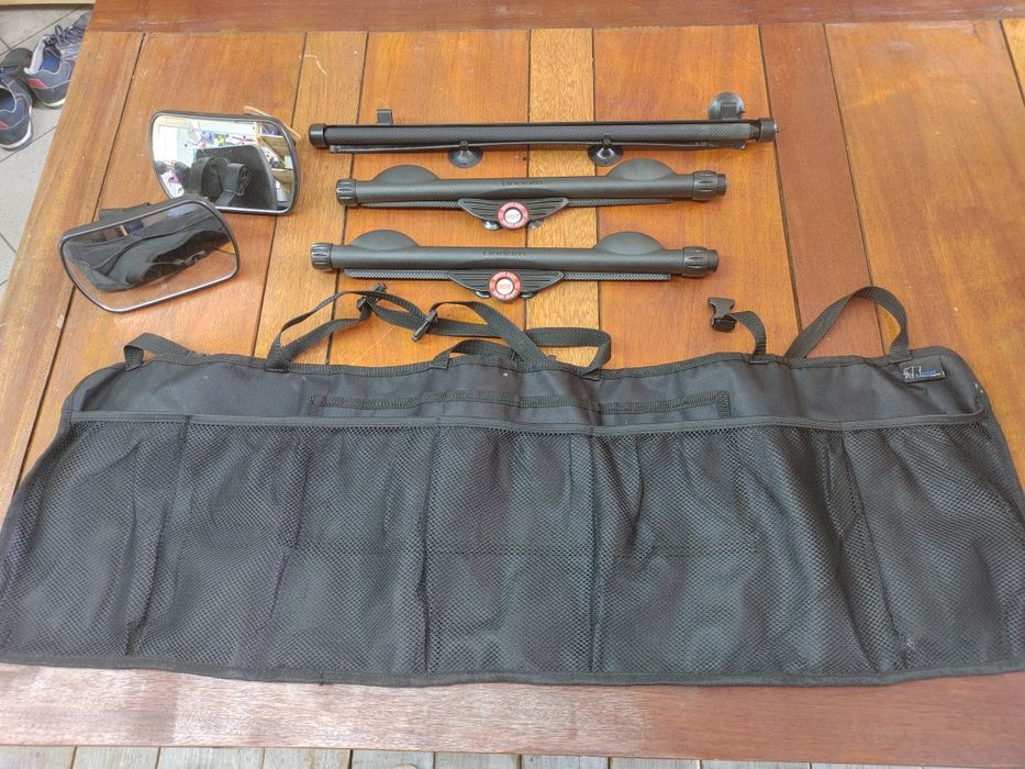 Gadżety akcesoria samochodowe rolety torba lusterka