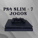 Playstation 4 Slim com 3 + 7 Jogos
