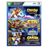 Zestaw 3 Gry Crash Bandicoot Crashiversary Bundle Xbox One / Series