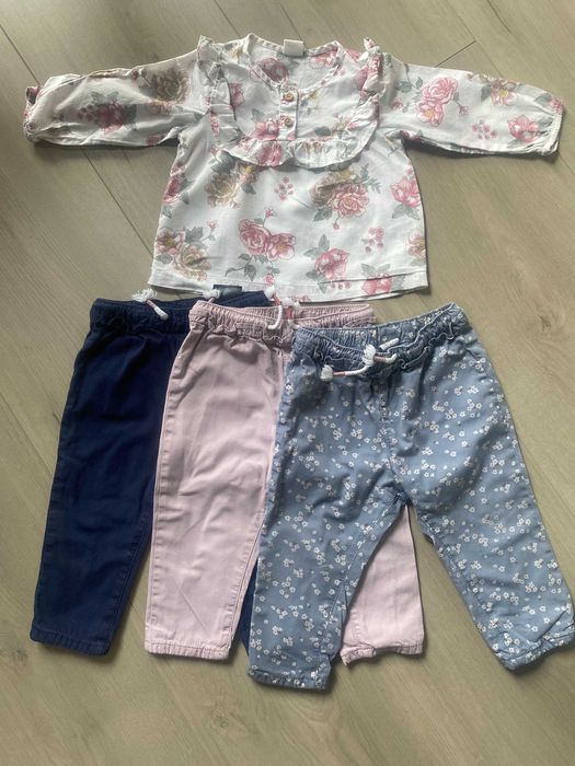 zestaw ubranek dziecięcych 74 H&M