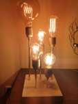 stojąca lampa, lampka
