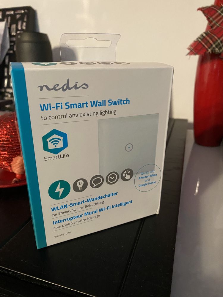 [Novo] Interruptor WiFi Nedis