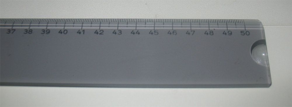 Molin - Régua 50 cm com várias décadas (fabrico nacional)