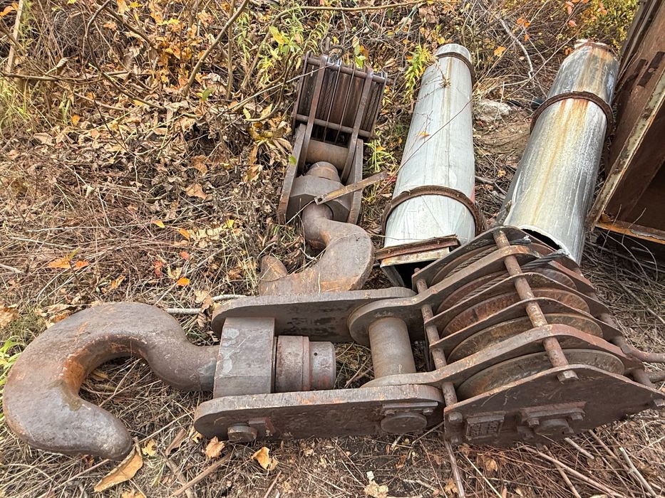 Крановая подвеска 50т / крюк / траверса / редуктора