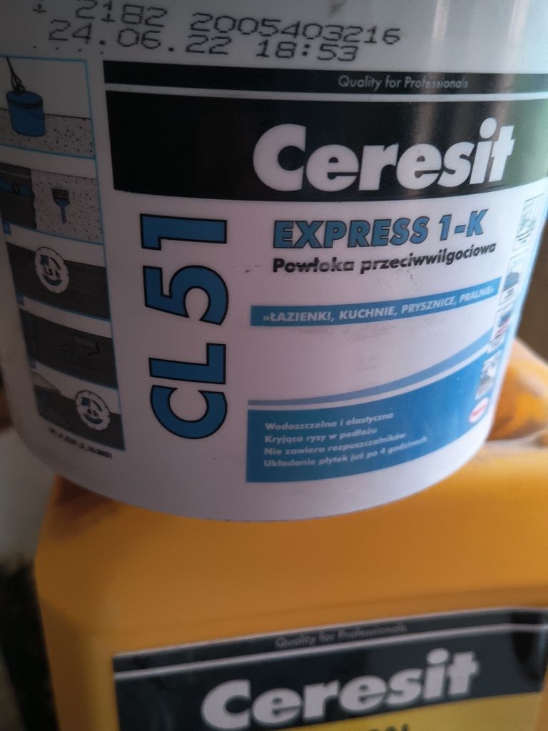 Ceresit cl 51 folia w płynie wiaderko 2kg
