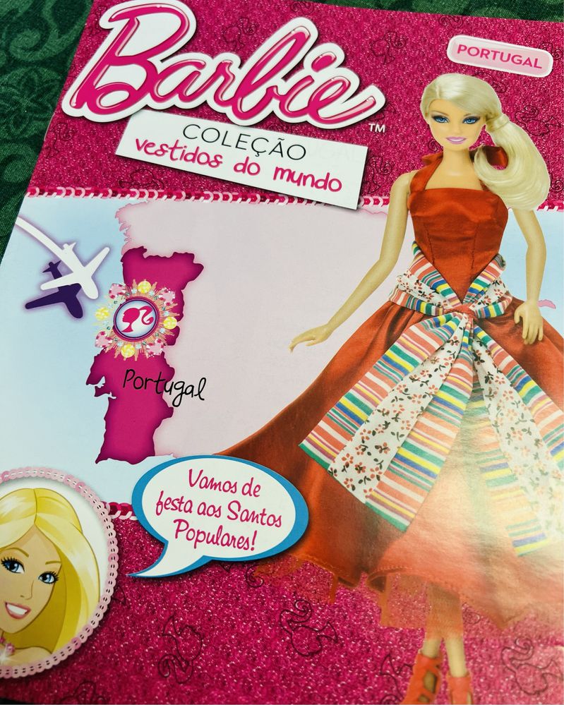 Barbie Colecão de 60 vestidos do mundo