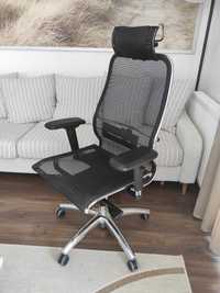 Fotel biurowy obrotowy ergonomiczny, PREMIUM, wysokiej klasy,