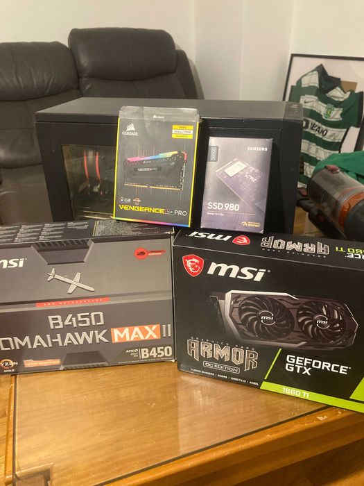 Torre PC Gaming Ryzen 1660TI 16Gb