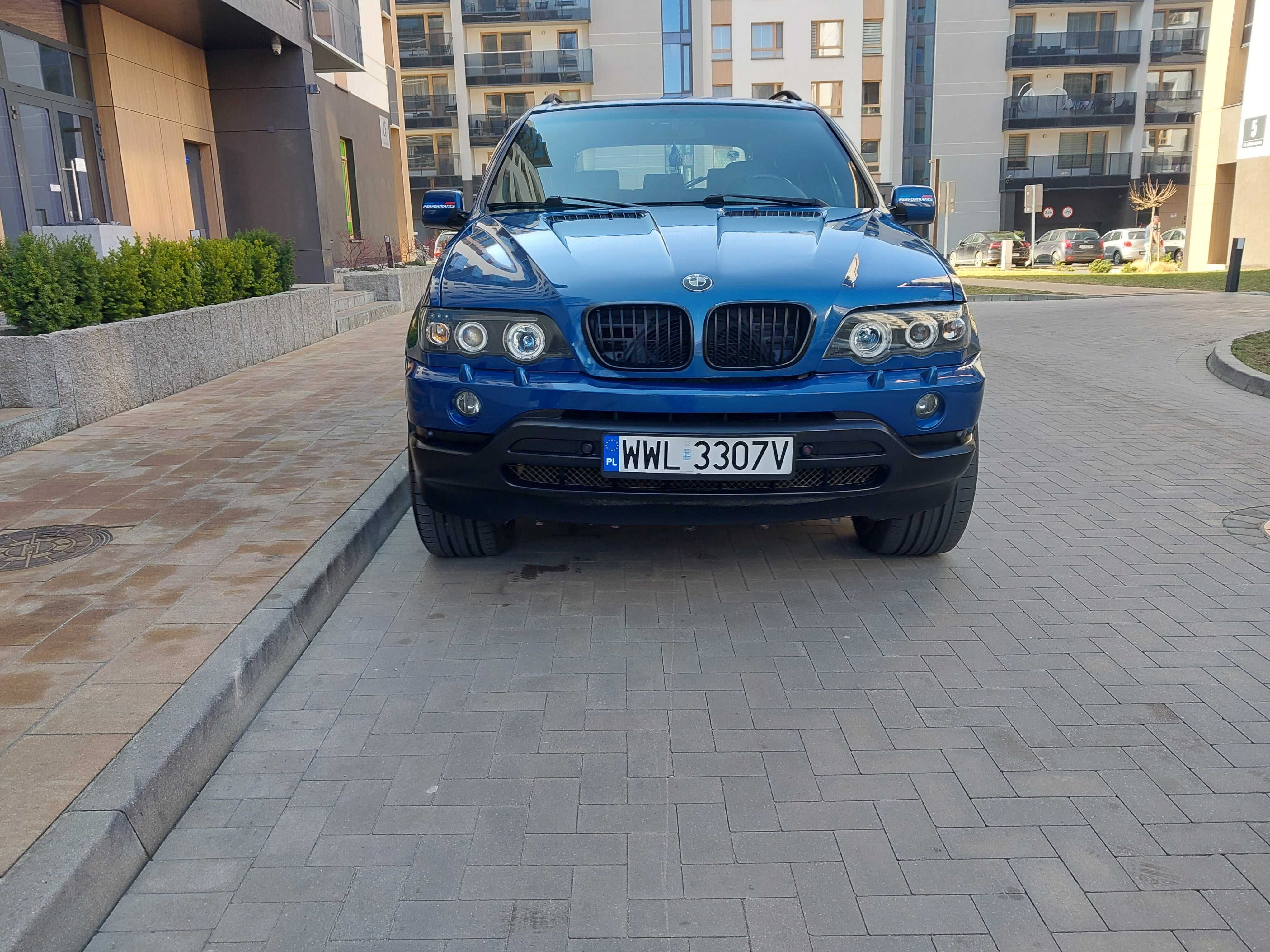 BMW X5 3.0D E53 Automat Topasblau