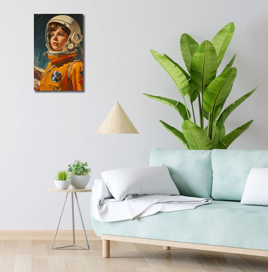 Obraz 30x50cm Pionierka Kosmosu