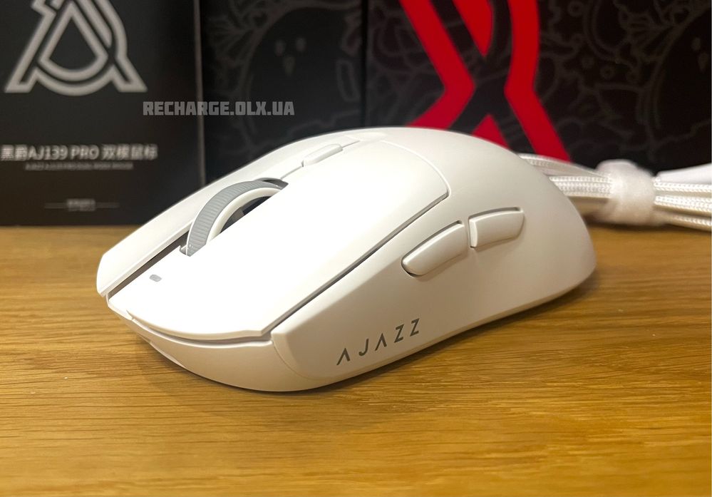 НОВІ Мишки Ajazz AJ139 PRO Wireless PAW3395 | ІГРОВА БЕЗДРОТОВА Мишка