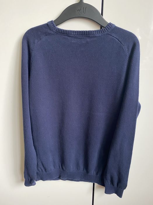 Sweter granatowy 146