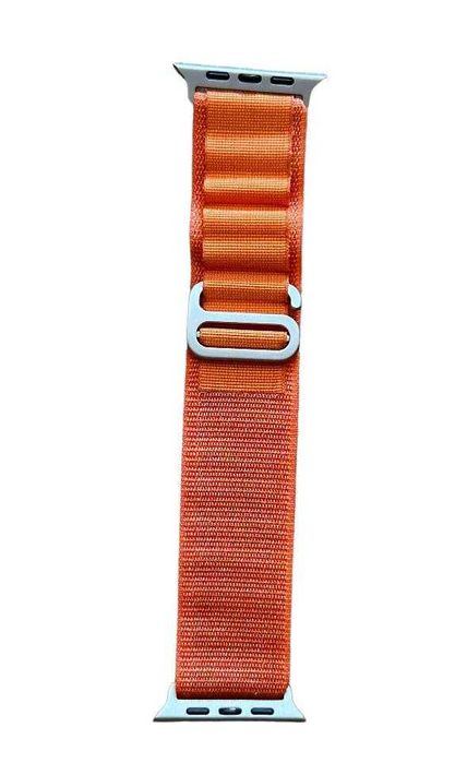 Apple Watch 42/44/45mm Opaska Pasek Materiałowy Pomarańcz kod 1804