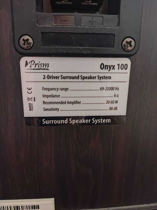 Zestaw kina domowego Yamaha HTR-6030+ Prism Onyx 100