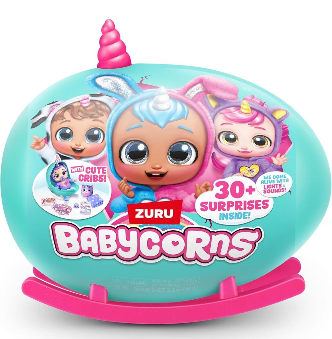 Ігровий набір-сюрприз Babycorns-B Лялька Цуценя