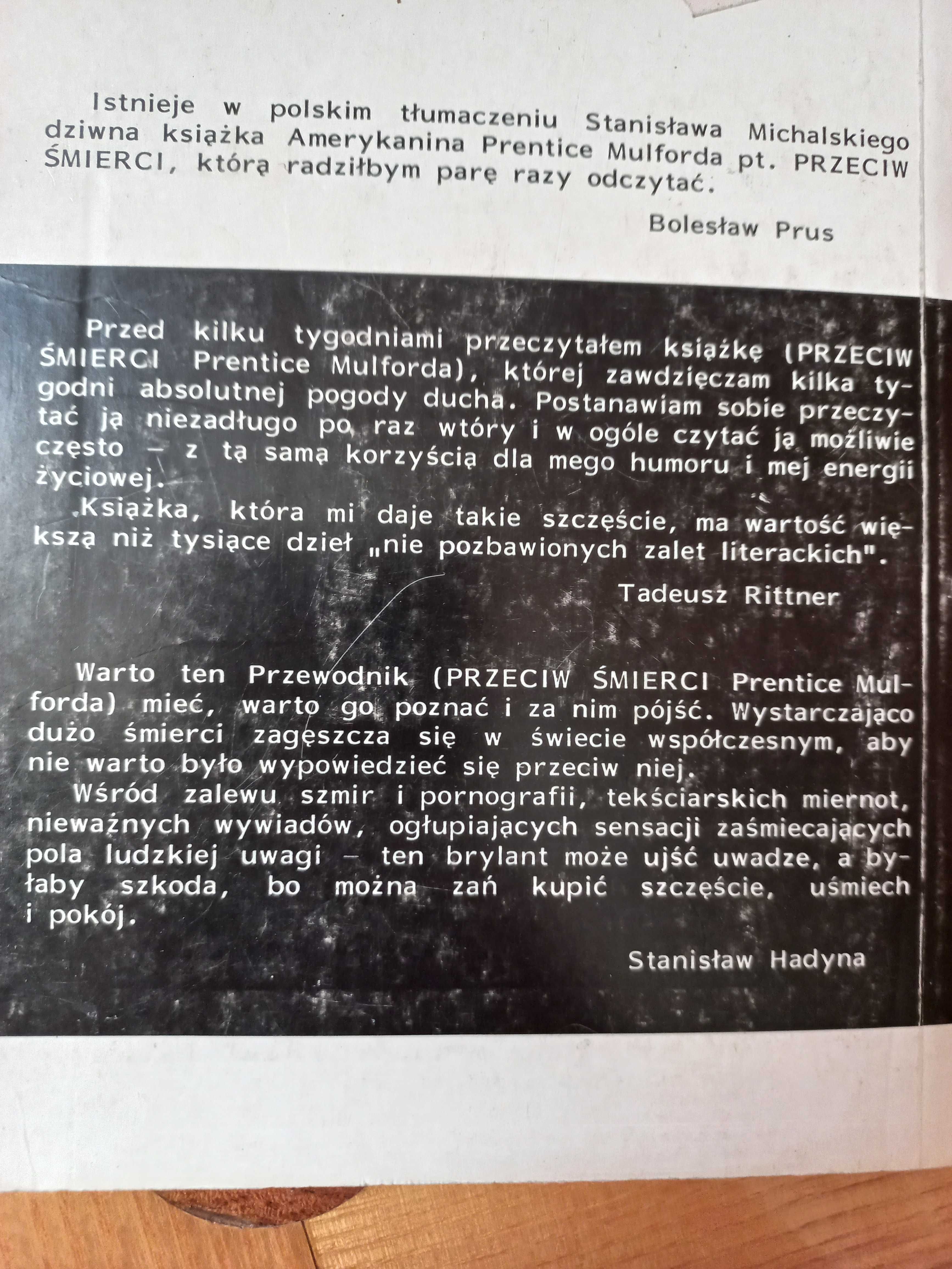 Przeciw śmierci - Prentice Mulford
