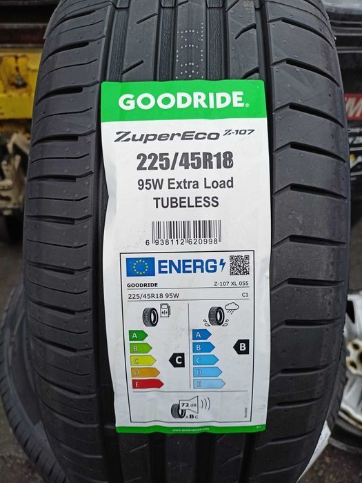 225/45R18 Goodride XL lato Nowe 1szt Komplet Para Montaż Gratis N1847