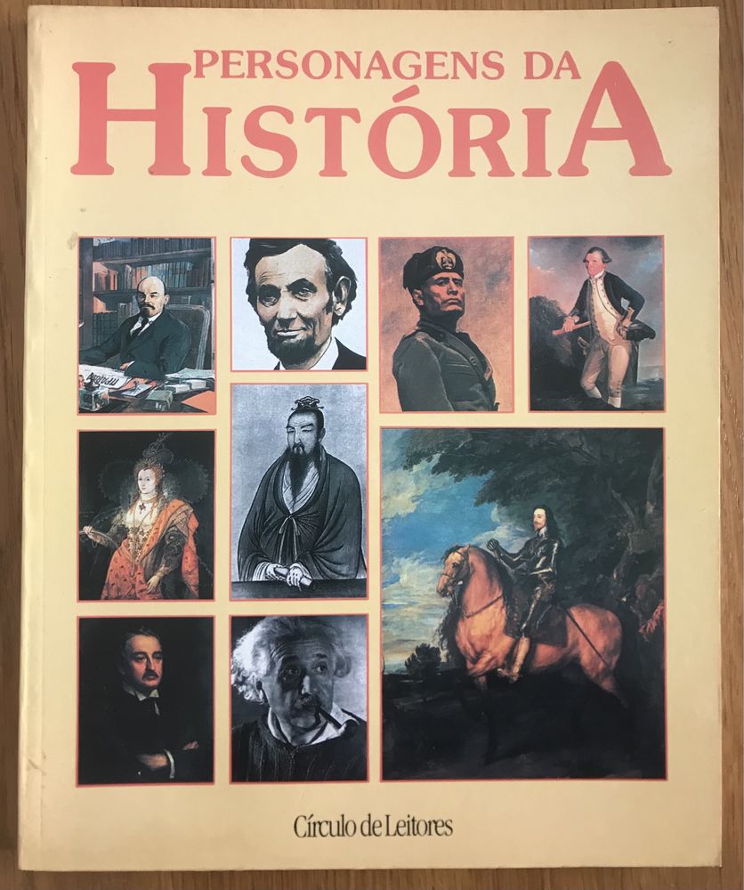 Livro História: Personagens da História - Círculo de Leitores