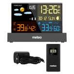 Stacja Pogodowa Meteo Sp110C Z Dcf Czarna
