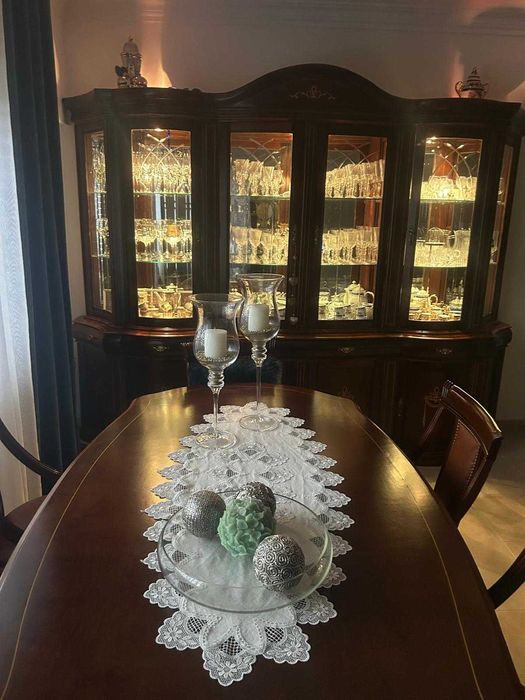 Mobilia de sala em mogno