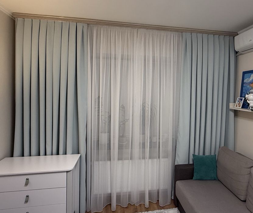 Готові штори з преміум тканини блекаут