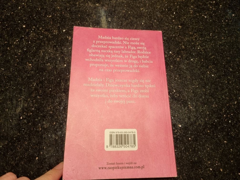Figa tęskni za domem Holly Webb książka dla dzieci przyrodnicza