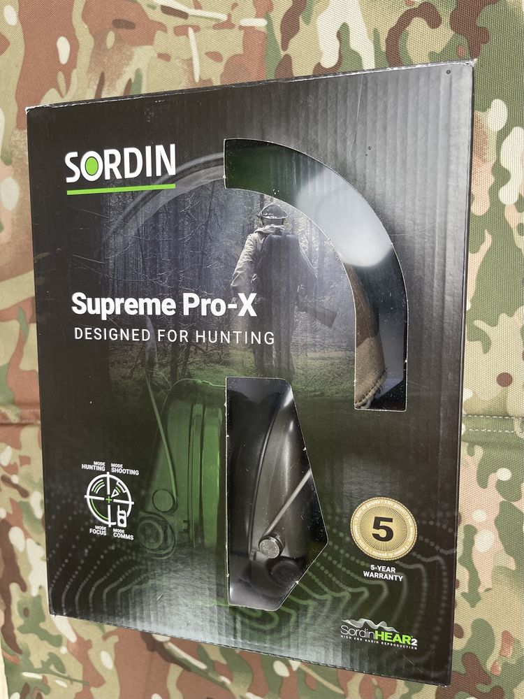 MSA Sordin Supreme Pro-X + кріплення! Лідер військових навушників‼️