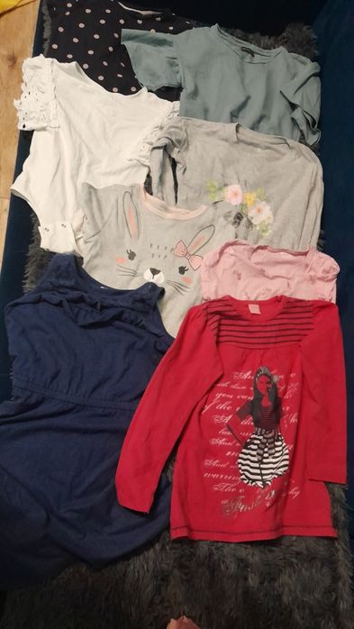 Paka ubrań  zestaw 134-146 dziewczynka