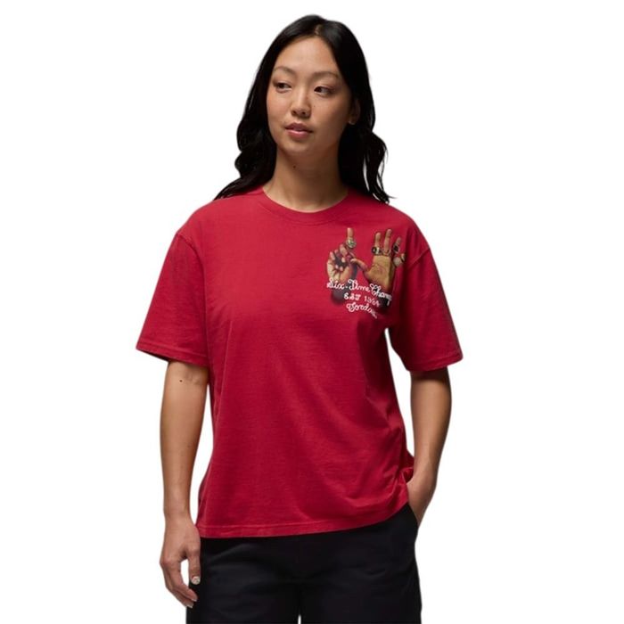 Футболка жіноча Jordan Red T-shirt оригінал HM7275-636