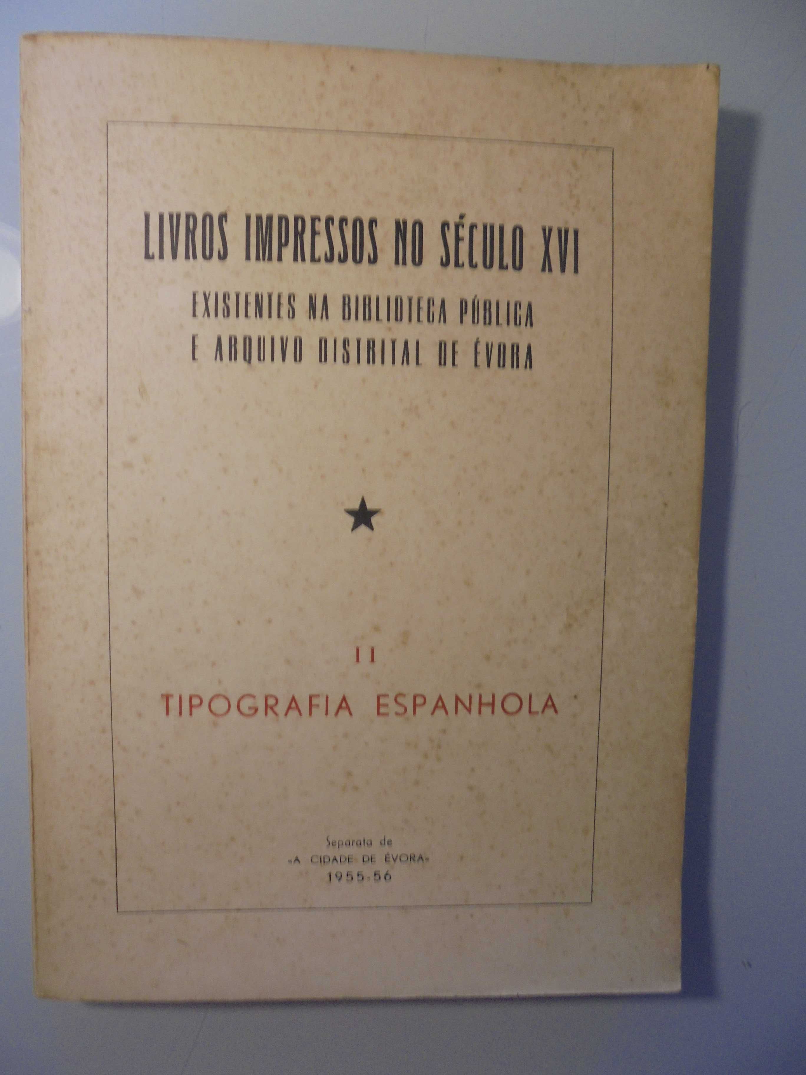 Livros Impressos no Século XVI-Arquivo Distrital de Évora-II