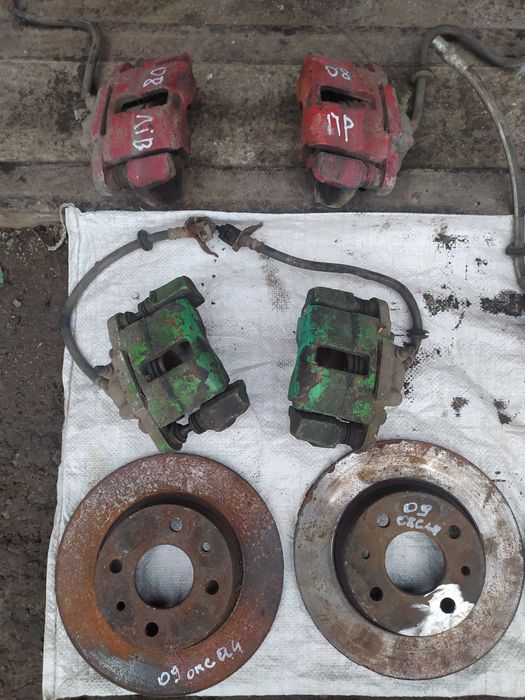 Ваз 2109 2110 супорта диски тормозні