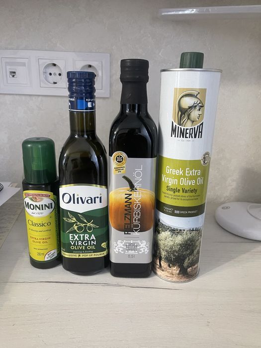 Олія оливкова, гарбузова