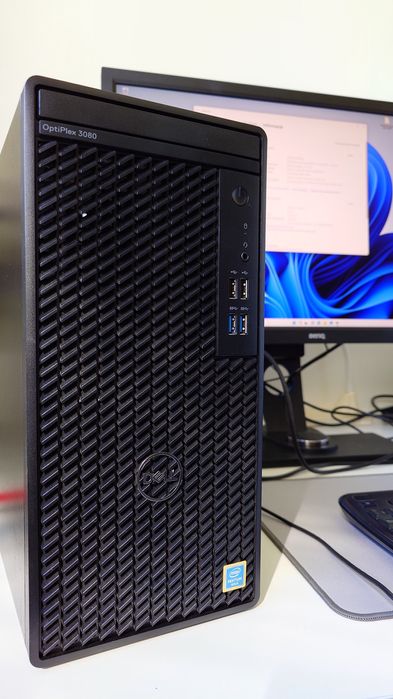 Niezawodny Dell Optiplex 3080 MT Intel 10 gen/8GB/256GB windows 11 lic
