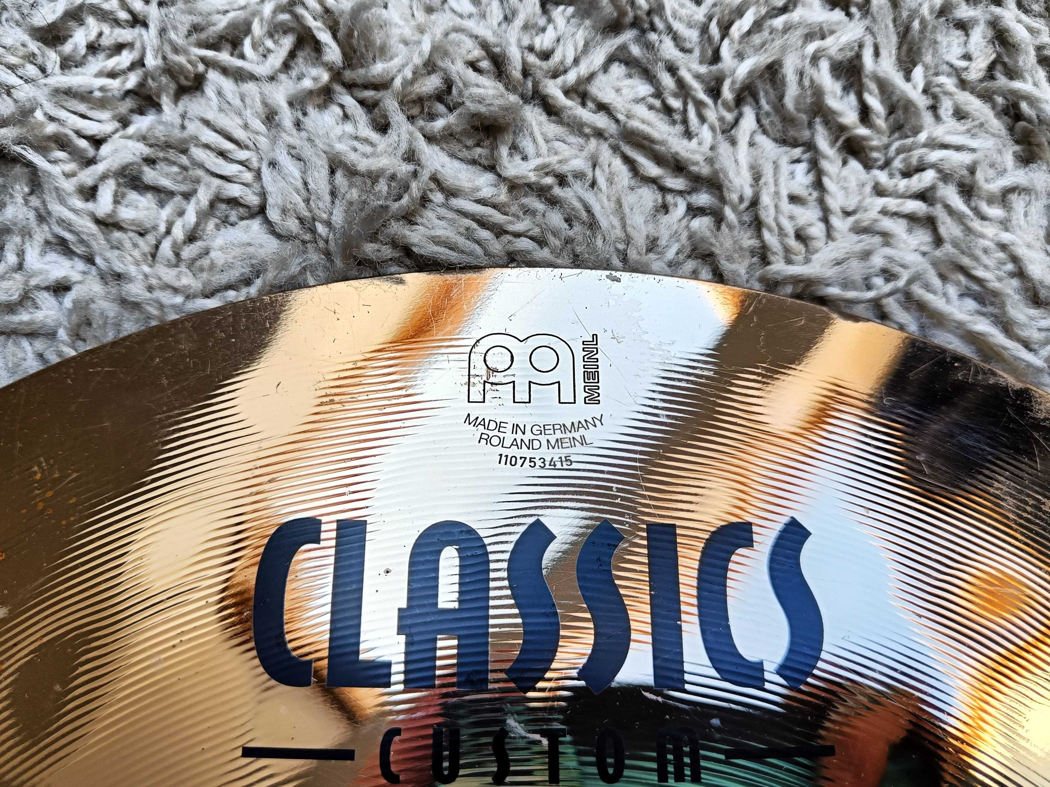 Talerze perkusyjne MEINL CLASSICS CUSTOM MEDIUM Hi Hat 14"