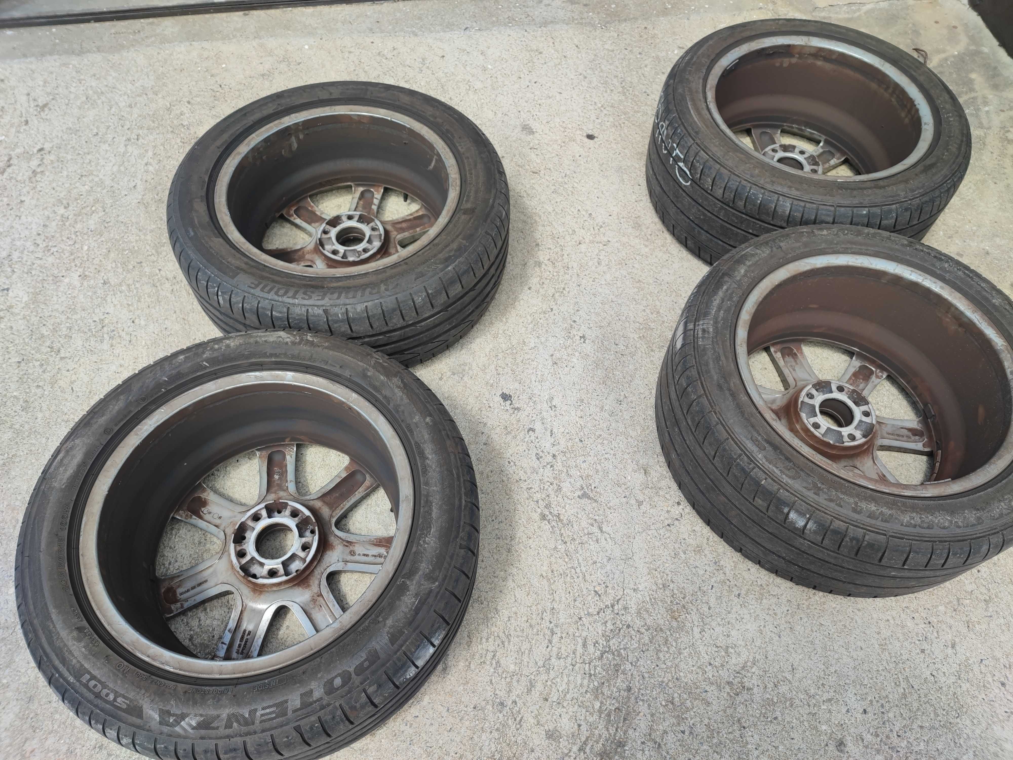 4 Jantes 18 com pneus MERCEDES-BENZ CLASS S W222
