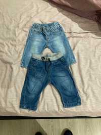 2 pares de calças Zara Baby 3/6 meses