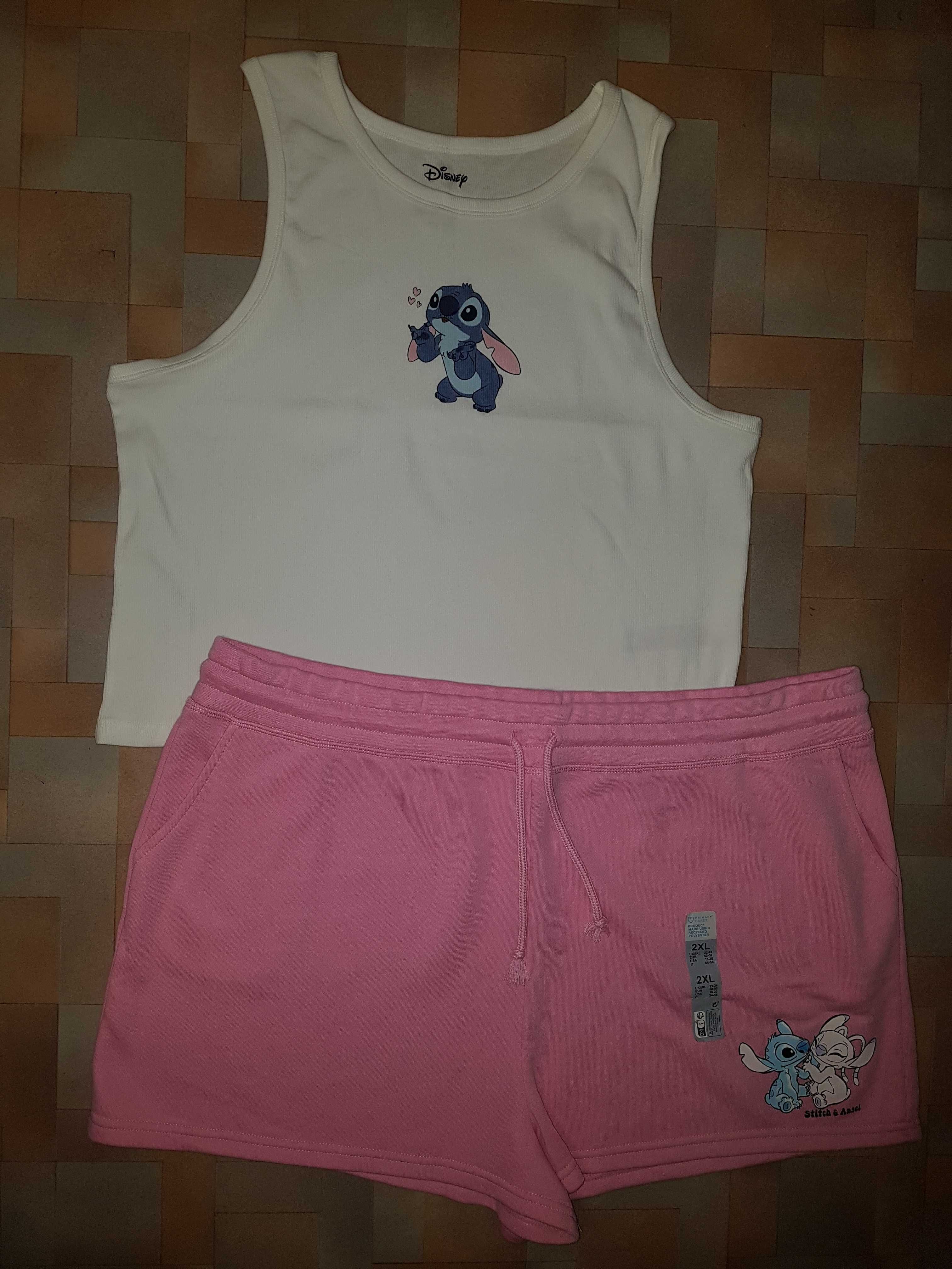 Домашний комплект Stitch Disney 2XL р-р, пижама котон Стич Primark