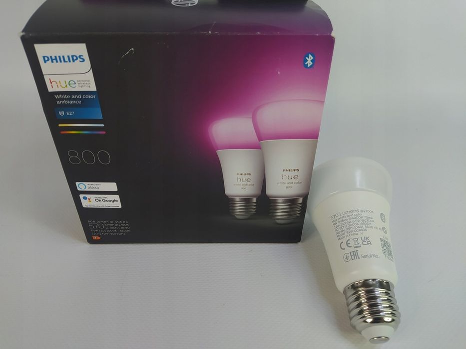 Philips Hue White and Color Ambiance E27 2-pak