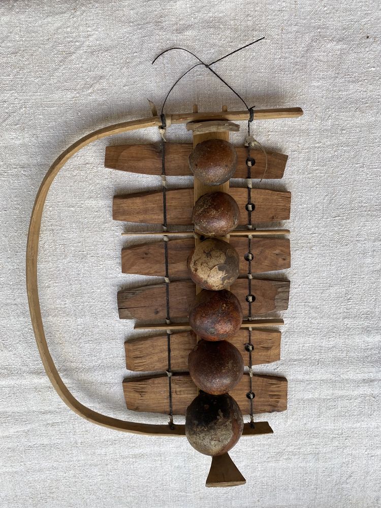 Timbila, instrumento tradicional de Mozambique