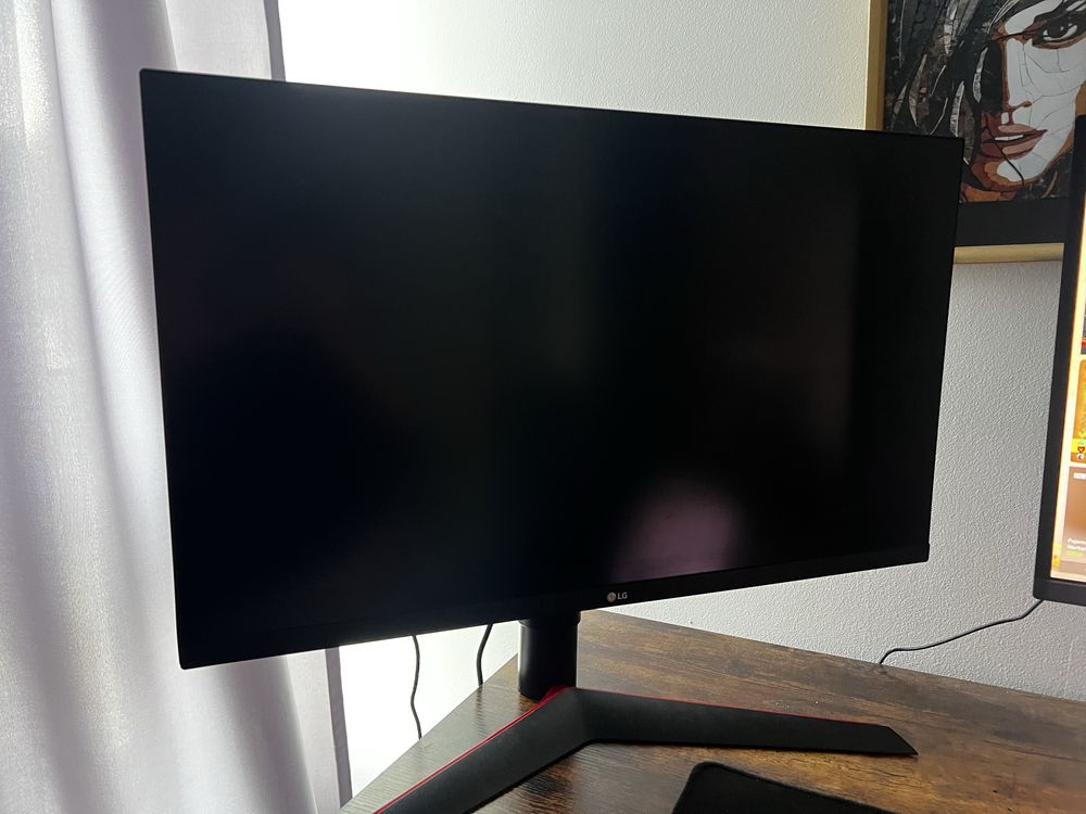 Monitor LG 27” UltraGear™ Nano IPS HDR 10 1ms 2k 144Hz 27GL850