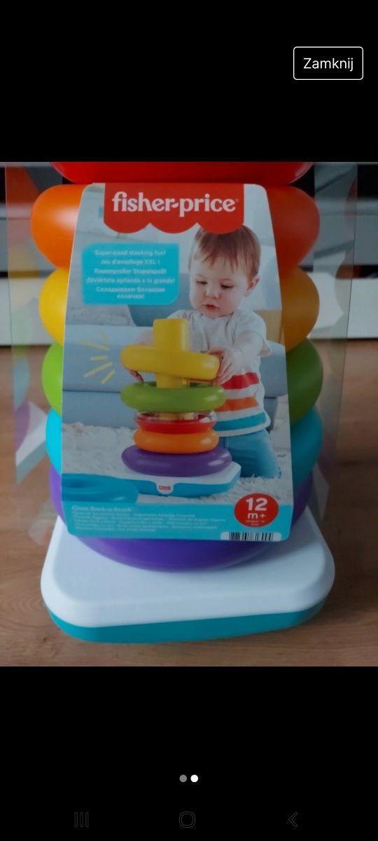 Duża piramida fisher price