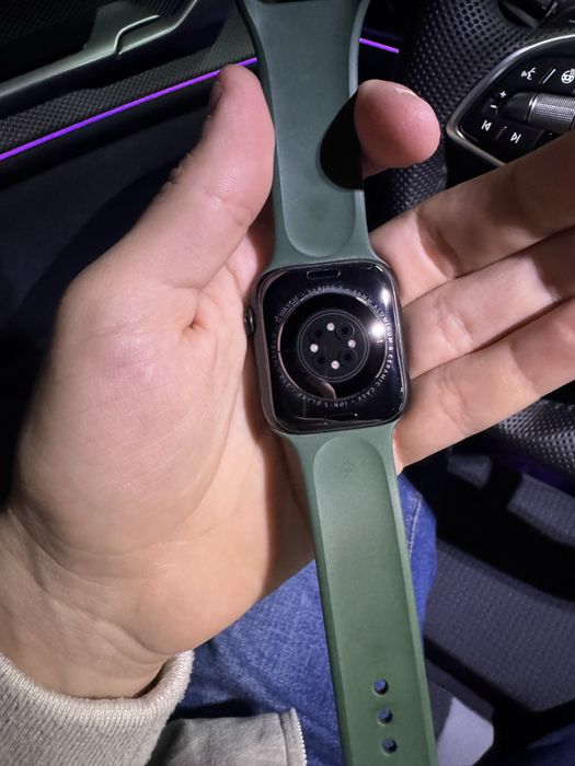 Apple Watch green, 7 series, 45 mm, 84%